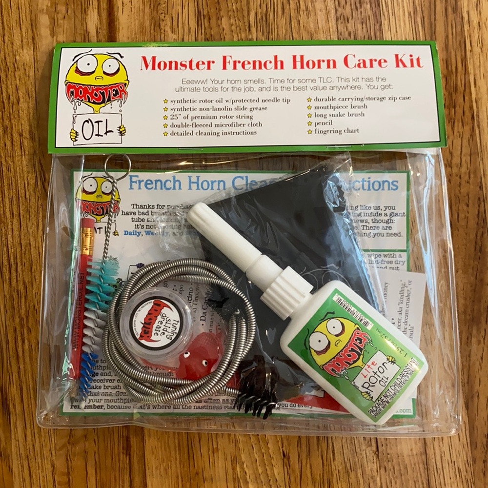 Mister French horn care kit
